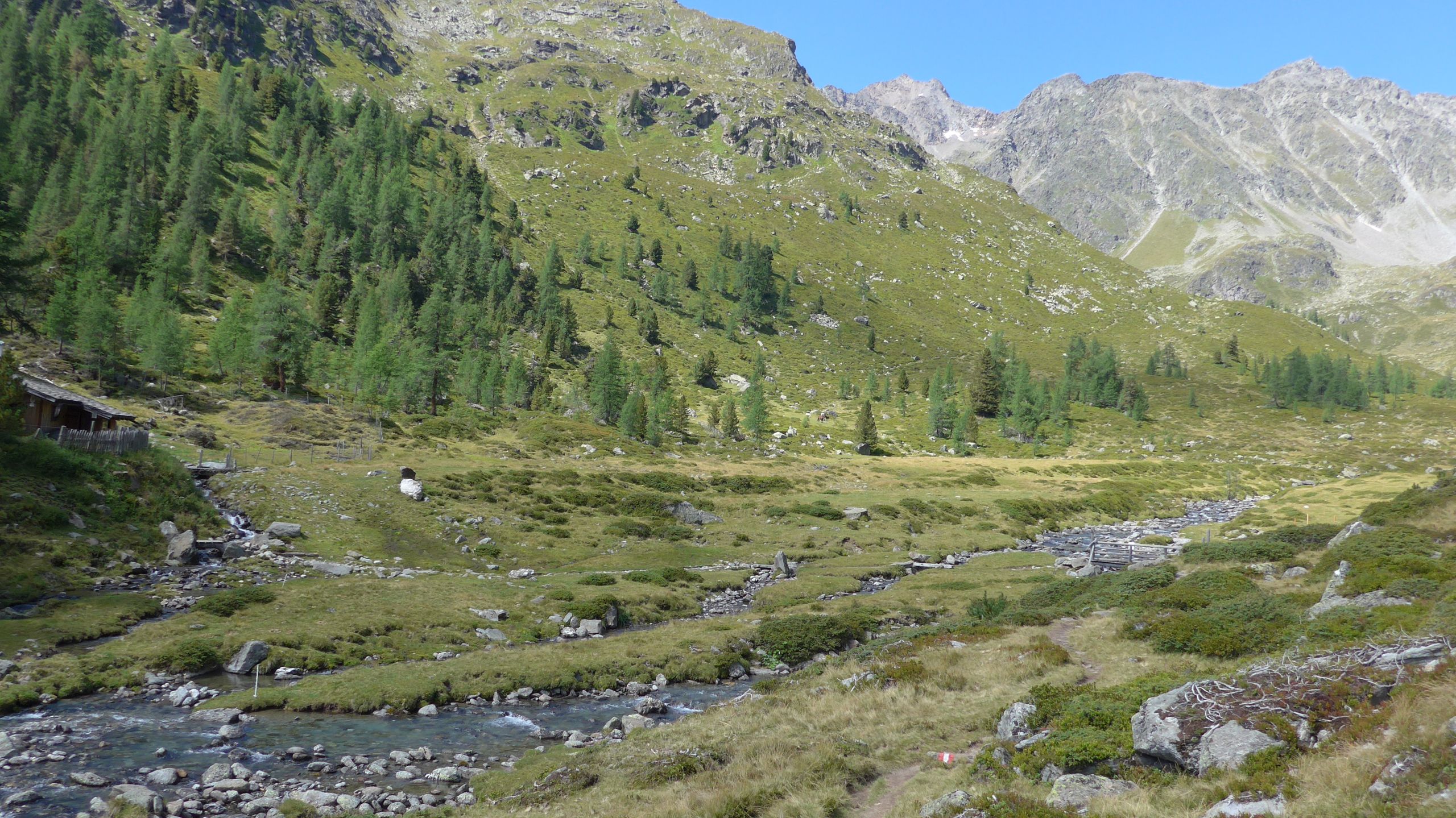 Brücke zur Lienzer Hütte